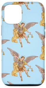 iPhone 12/12 Pro Saint Michael The Archangel pattern #3 X}zP[X