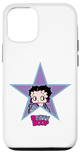 iPhone 14 Pro Betty Boop �p�[�v���ƃu���[�̐� �X�}�z�P�[�X