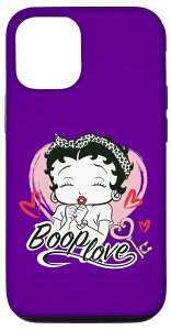 iPhone 12/12 Pro Betty Boop Love �L�[�n�[�g �X�}�z�P�[�X