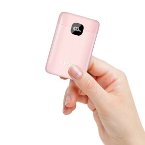 モバイルバッテリー 軽量 小型 充電器 10000mAh 大容量 (ポケット超小型サイズ・SCP22.5W・PD3.0&QC3.0急速充電・PSE基準) モバイル バッテリー スマホ充電器 携帯充電器 薄型 Type-C入出力ポート LCD残