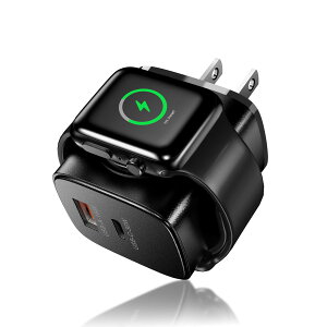 AbvEHb`(Apple Watch)[d 3in1 Type-C 30W 2|[g PD USB}[dΉ ACA_v^ USB-C USB-A }[d PSEF؍ apple watch SE/10/9/8/7/6/ultra iPhone/Android X}[gtH iPad ̑e@
