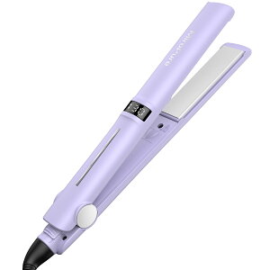 Miropure �w�A�A�C���� �X�g���[�g�A�C���� 25mm�v���[�g 2way �}�C�i�X�C�I�� 130���`230�����x���� LCD�f�W�^���f�B�X�v���C �����^�b�`���b�N 360�x��]�R�[�h �����d���I�t �w�A�X�g���[�g�i�[
