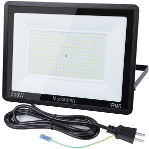 Maikading LED  200W Ɠ 3400w 32000LM ^ 2mR[ht A[XtvO PSEK ϋv ȃGl qɏƖ hƓ ԏꓔ O