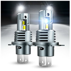 Marsauto H4 LED wbhCg Hi/Lo ԌΉ 28000LM 6000KzCg  H4 LEDou nQTCY ɐ DC12V tȒP 55W IP68h\ ]pt@t uԋN  M1S-H4