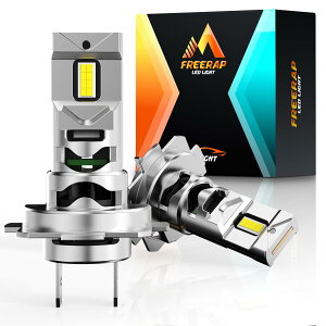 FREERAP H7LEDwbhCg  ԌΉ 35W*2 6500K zCg 24000lm Hi/Loؑ 6{邳 Cgg wbhCgou ledou LED`bv /oCNp DC12V/16V ldM Ét@  m