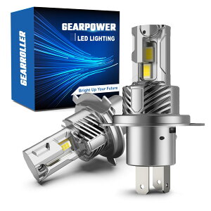 GEARPOWER H4 LED wbhCg 30000LM 700%邢 6500k N[zCg ̌^ H4 LED wbhCg  oCNp ԗp Ét@  ԌΉ (2j