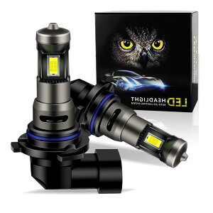 ݌ɏ Aunvista 9005 HB3 ԗpwbhCgled  Hi/Lo؂ 35W×2 pt@ ̌^LED t[ 6500KzCg 9V-24V MÉ uԋN 1F1~jTCY VԌΉ 2 (9