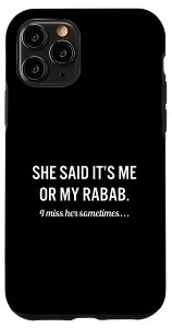 iPhone 11 Pro Funny Rabab  y퉹y X}zP[X