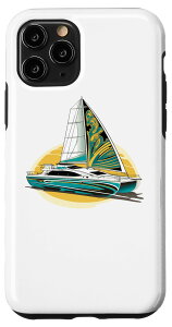 iPhone 11 Pro Z[ObgAZ[OZC{[gAJ^}{[g, Catamaran-boat X}zP[X