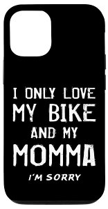 iPhone 12/12 Pro I Only Love My Bike And My Momma �T�C�N���X�g �� BMX Mom �}�} �X�}�z�P�[�X