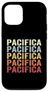 iPhone 13 Pacifica California Pacifica CA Retro Vintage Text �X�}�z�P�[�X