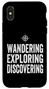 iPhone X/XS Wandering, Exploring, Discovering Scouting Scout���[�_�[ �X�}�z�P�[�X