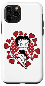 iPhone 11 Pro Betty Boop ���ʃn�[�g�T�[�N�� �X�}�z�P�[�X