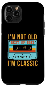 iPhone 11 Pro Best Of 1982 40�� 41�΂̒a���� �J�Z�b�g�e�[�v ���g�� ���B���e�[�W �X�}�z�P�[�X
