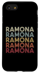 iPhone SE (2020) / 7 / 8 Ramona California Ramona CA Retro Vintage Text �X�}�z�P�[�X