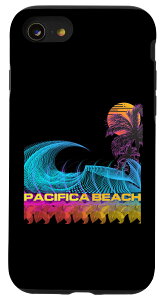iPhone SE (2020) / 7 / 8 Pacifica Beach - ���g��80�N��X�^�C�� ���B���e�[�W ���F�C�p�[�E�F�[�u �T�[�t �X�}�z�P�[�X