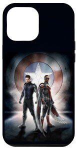 iPhone 15 Pro Max Marvel Falcon & Winter Soldier �`�[���A�b�v�|�X�^�[�V�[���h �X�}�z�P�[�X