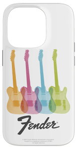 iPhone 14 Pro Fender Multicolor Rainbow Stratocaster Rock Guitars �X�}�z�P�[�X