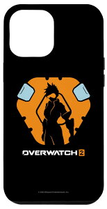 iPhone 14 Pro Max Overwatch 2 Tracer Damage Hero Icon Silhouette �X�}�z�P�[�X