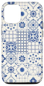 iPhone 13 Pro Case Sophisticated Tile Mosaic:Luxury Azulejos Phone Cover X}zP[X