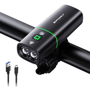 ] Cg ZT[ e2600mAh 1200[ USB[d LEDwbhCg ]ԃwbhCg PxIPX5h hU PSEF؍ dp dΉ nk΍ oR ނ {