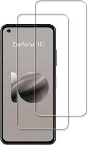 �y2���Z�b�g�zKPNS ���{�f�ސ� �����K���X ASUS Zenfone 10 �p �K���X�t�B���� �����K���X �J�o�[ �ی�t�B����