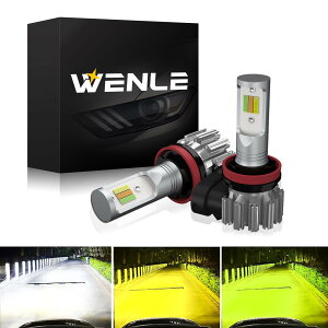 y2025NVoꃂfIzWENLE(EG) H8/H9/H11/H16p LED tHOv 3F؂ւ zCg/CG[/ DC12Vԗp Px 邢15000LM 40W \ ̌^ ɐ J[`FW