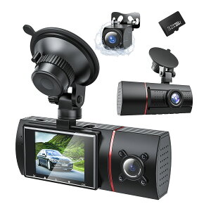 LAMONKE hCuR[_[ 3J 2.0C` ԍڃJ OJ ԓJ 1080PtHD 170°Lp ԊOÎCg [v^ ̌m ԊĎ@\ GZT[ LEDM@΍ ً}