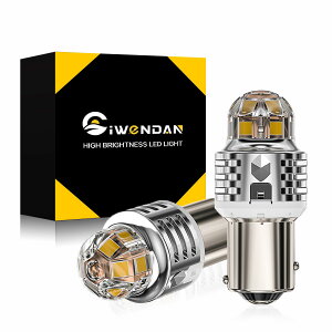CIWENDAN �i�V�E�G���_���jS25 �_�u�� led �e�[�������v �u���[�L�����v ���� ���P�x ���{��LED�`�b�v �z���C�g 6000K �Ԍ��Ή� ���ɐ� �ϔM�� 50000���Ԉȏ���� DC12V/24V�ԗp �Ԍ��Ή� ���E��2�{����