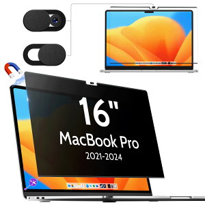 Makinda Macbook Pro 16 (2021-2024AM1AM2AM3AM4)}Olbg `h~ یtBAvCoV[tB^[ ̂h~Au[CgJbg ˖h~ O\AMac 16.2C` }bN