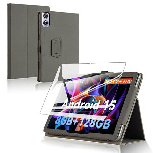 For Headwolf WPad6 �P�[�X �t�B���� �Z�b�g Headwolf WPad6 �^�u���b�g 10�C���` �p �ی�P�[�X �K���X�t�B���� �y�� �ی�J�o�[ �p�x���� �㎿PU�� ����h�~ �S���ʕی� �ϏՌ� �y�u���b�N�z+�ی�t�B