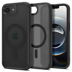 Spigen iPhone 16e P[X yMagSafezANZT[Ή }Olbg  Xgbvz[ wh~ ČRMILKi EgEnCubhE}OtBbg ACS09144 (tXgEubN)