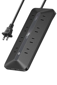 Anker USB Power Strip (12-in-1, 35W) ubN (USB^bv d^bv AC/USB-C/USB-A/R[h 1.5m) yPSEZpK/USB Power DeliveryΉ zMacBook PDΉ Windows PC iPad iPhone Galaxy Android X}[gtH