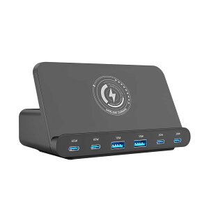 USB [d v160W PD [d ^Cvc [dyPD65W&QC3.0Ή/ 7䓯[d/X^h@\z6|[g USB-C*4&USB-A*2 acA_v^[ X}z[d PSEF MacBook/iPhone/Galaxy/Androidm[gPC/X}[gtH/