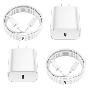 iPhone [d 20W PD }[d [2ZbgEMFiF؁EPSEF؍] USB-C to Lightning P[u(2m x 2{)i ACtH[d iPhone 14/13/12/11/X/SE/iPad/AirPodsUSB-CΉ