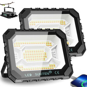 yōPx12HԘA_!zKIWEN LED [d Ɠ 200W 16000LM  led O tbhCg \[[[d Type-c[d ledCg ֌g 5Fؑ zd IP66hoh C݌v