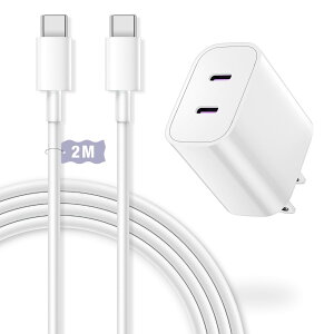 ^Cvc [d 20W Type-C 2|[g }[d iPhone 16e/iPhone 16/iPhone 15 [d [MFI/PSEF؍ς/PD&QC3.0Ή] 2M USB-C to C[dP[ut Type-C ACA_v^[ ^CvC ACtH Android X}[gtH i
