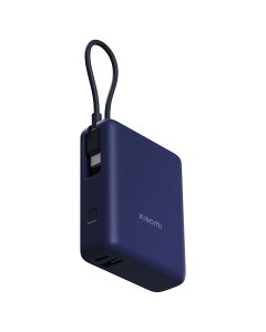 Xiaomi 33W Power Bank 10000mAh �X�J�C�u���[ USB-C�P�[�u������ ��e�� ���^ Type-C �o�����}���[�d �ő�33W�o�� 3��f�o�C�X�����[�d�\ PSE�Z�p�K�� iPhone/Android�Ή� ��d���[�d�Ή� ���S��H�ی� ���s