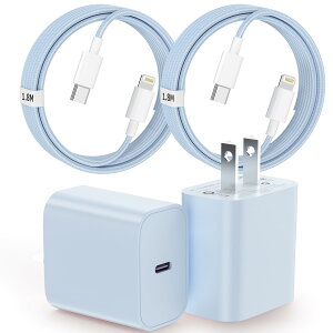 Clenye for iPhone-[d ^CvC 20W  [d Type-C PSEF؍ς y2Zbg/dA_v^[  1.8M USB-C P[utz ACtH [d USBC f[^[] for iPhone/Pro/max/Pad Pro/iP0ds ̑US