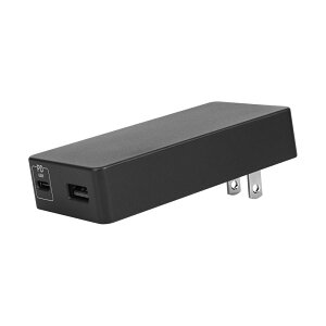 IEebNy180x XCOvO zAC[d PD65W 2|[gy USB-C/USB-A z }[d ^ y 2䓯[d PSEF ی@\ iPhone Android ̑e@Ή Charger o OEC-APD65SC1A1G-BK