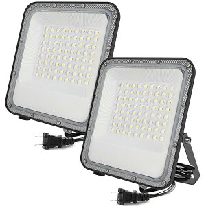 MAGOKORO LED  50W IP66h Ɠ 6500LM 500W F [NCg ȃGl Px y 120°Lp 100V OƖ O h BBQ K[W Ŕ ԏ q H HpCg JΉ 2Md