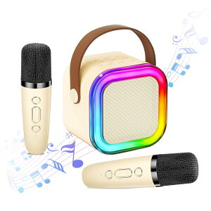 HolyCrab JIPZbg Bluetooth}CN 2{ Mini JIPZbgƒp JIP}CN }CN JIP JIP Xs[J[ ƒp PAZbg CX }CN karaoke }CN J[LEDC