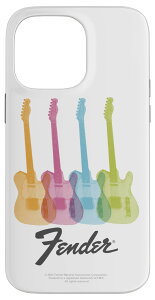 iPhone 14 Pro Max Fender Multicolor Rainbow Stratocaster Rock Guitars �X�}�z�P�[�X