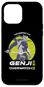 iPhone 14 Pro Max Overwatch 2 Genji The Deepest Cut Damage Hero Circle Logo X}zP[X