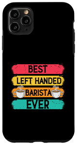 iPhone 11 Pro Max 左利きのバリスタに最適な、コーヒー愛好家のためのコーヒーメーカー・ツール スマホケース