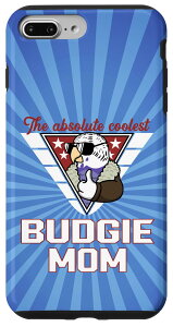 iPhone 7 Plus/8 Plus Coolest Budgie Parrot Mom I Violet Budgerigar �X�}�z�P�[�X