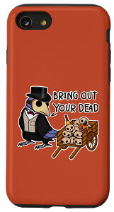 iPhone SE (2020) / 7 / 8 Plague Doctor Parrot I �o�C�I���b�g �C���f�B�A�� �����O�l�b�N �X�}�z�P�[�X
