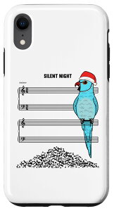 iPhone XR u[ CfBA OlbN I Silent Night Parrot I Christmas X}zP[X