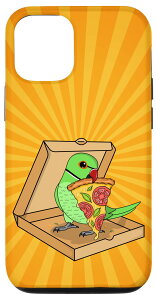iPhone 13 Pro Parrot Pizza Box I Kawaii Food I �O���[�� �C���f�B�A�� �����O�l�b�N �X�}�z�P�[�X