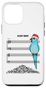 iPhone 12 mini u[ CfBA OlbN I Silent Night Parrot I Christmas X}zP[X